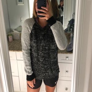 Grey and Black Sweater